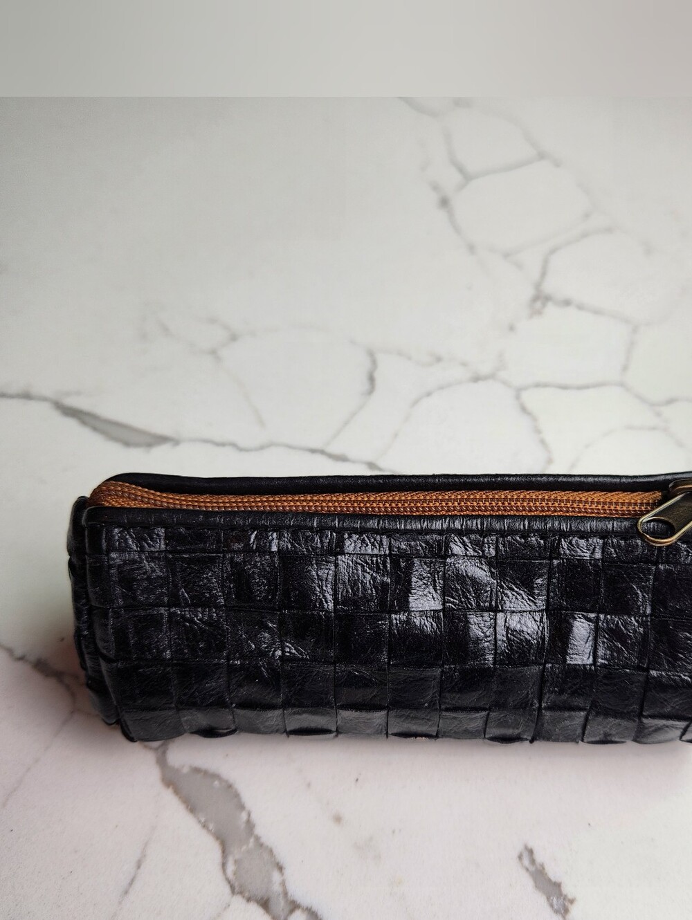 🌟 Handcrafted Woven Leather Key Holder & Pouch (NWOT)